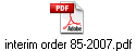interim order 85-2007.pdf